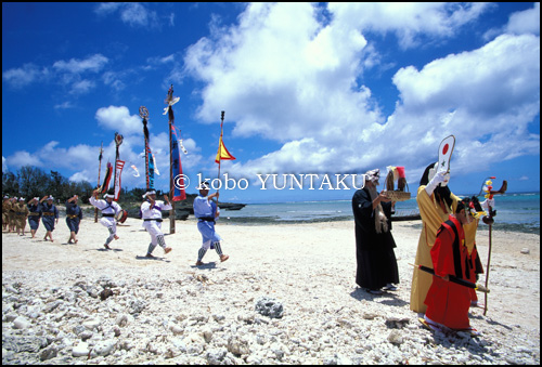 黒島の豊年祭　奉納舞踊「ミーラク1996年8月4日